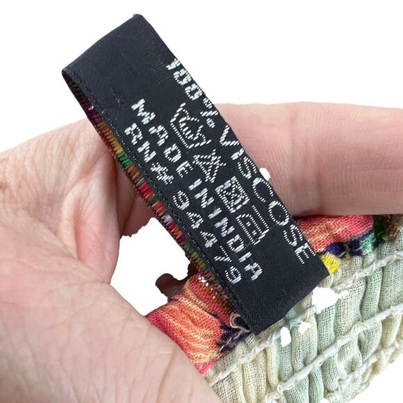 Me 2 Magic Colorful Floral Boho Dress Womens Size Large - Picture 4 of 5